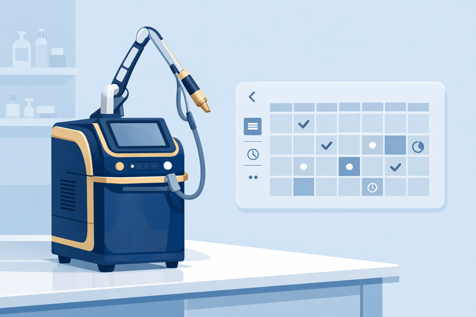 Planning Your Schedule Around Laser Device Downtime